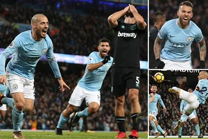 Man. City thắng liền 3 trận phút cuối: Định mệnh
