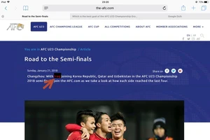 Sau Google, đến lượt AFC nhầm lẫn U23 Iraq loại U23 VN