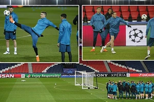 Real Madrid tập kín trước trận đấu của cả mùa giải