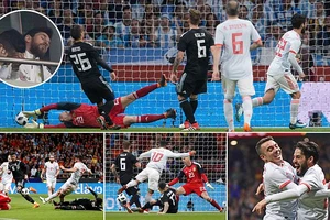 Tây Ban Nha vùi dập Argentina với tỉ số không tưởng