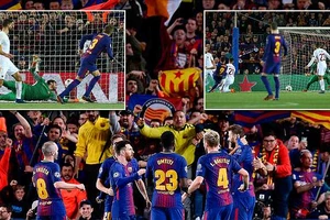 Messi im tiếng, Barcelona vẫn thắng đậm vì Roma tự sát