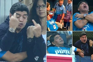 Argentina giành vé vỡ tim, Maradona đo huyết áp ngay trên sân