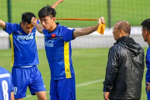 U-23 Việt Nam tập luyện hăng say chờ tái đấu U-23 Uzbekistan