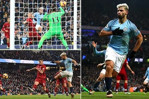 'Quật ngã' Liverpool, Man. City sống lại cuộc đua vô địch