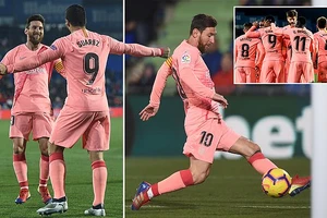 Atletico Madrid sẩy chân, Barcelona bứt tốc