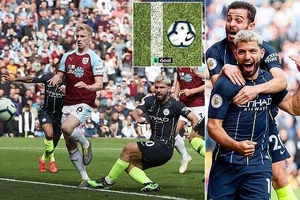 Thắng nhọc Burnley, Man City tiến gần đến ngôi vương