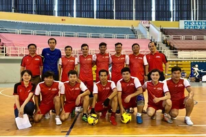 Sở Tư Pháp TP.HCM tham gia giải Futsal Công đoàn viên chức