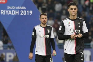 Ronaldo dỗi hờn vì Juventus bị Lazio ‘cướp’ siêu cúp nước Ý