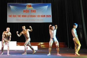 Lữ đoàn tàu ngầm 189 Hải quân thi thể dục thể hình