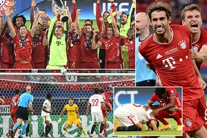 Neuer hóa siêu nhân, Bayern Munich đăng quang siêu cúp châu Âu