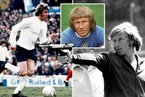 Colin Bell, huyền thoại của Manchester City và đội tuyển Anh vừa qua đời. ẢNH: THE SUN