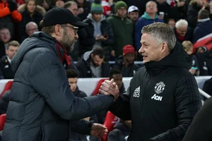 Klopp và Solskjaer đối đầu với nhau hai trận liên tiếp trong tháng 1. ẢNH: GETTY