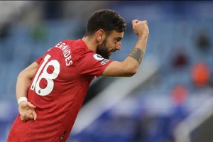 Bruno Fernandes lập tức tỏa sáng khi đến Manchester United. ẢNH: REUTERS