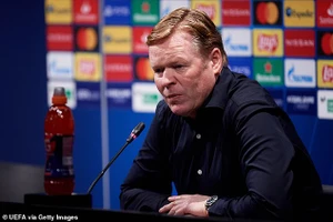 Koeman không tin Barcelona có thể lật ngược tình thế trước PSG. ẢNH: GETTY