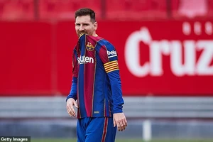 Tương lai của Messi sẽ là vấn đề nóng nhất mùa hè năm nay. ẢNH: GETTY