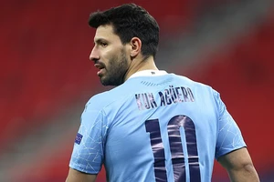 Aguero đang ở bên kia sườn dốc của sự nghiệp? ẢNH: GETTY