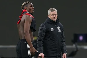 Pogba đã trở lại kịp lúc giúp Solskjaer và MU. ẢNH: GETTY