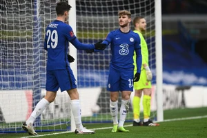 Chelsea tốn rất nhiều tiền cho "cò" để có bộ đôi người Đức Werner và Havertz. ẢNH: CHELSEA 