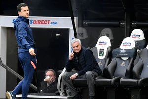 Mourinho tiếc nuối vì Tottenham để Newcastle gỡ hòa phút cuối. ẢNH: GETTY