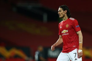 Cavani đang có phong độ rất cao thời gian gần đây. ẢNH: REX