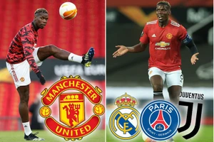 Pogba đang được hàng loạt ông lớn châu Âu theo đuổi. ẢNH: DAILY STAR