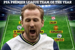 Man City và MU thống trị đội hình tiêu biểu Premier League