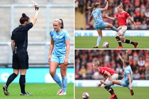 Đá 10 người, Man City vẫn cầm hòa MU trên sân khách