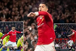 Ronaldo ăn vạ trong đường hầm và khoảnh khắc bị bỏ lỡ trận MU – Brentford 
