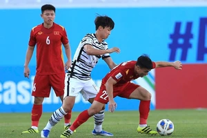U-23 Hàn Quốc hài lòng với trận hòa U-23 Việt Nam