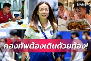 Madam Pang chạy ngược chạy xuôi lo cho cả đội tuyển và U-23 Thái Lan