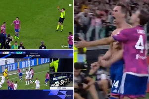 Hỗn loạn trong trận cầu khó tin của Juventus