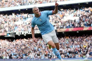 Haaland lập cú đúp, Man City thắng dễ Brighton
