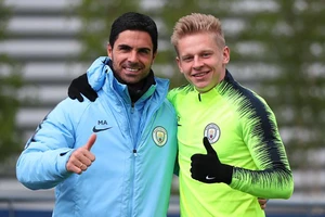 Zinchenko suy sụp trước sự ra đi của Arteta