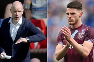 Ten Hag tức giận vì MU phá vụ chuyển nhượng Declan Rice
