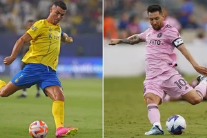 Top 10 VĐV có thu nhập cao nhất năm 2023: Ronaldo, Messi vào Top 2, ai đứng đầu?