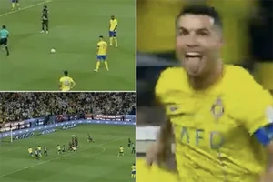 Ronaldo ‘quay ngược năm tháng’ với bàn thắng siêu phẩm giải cứu Al Nassr