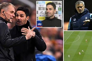 Arteta được Mourinho giúp đỡ thoát án phạt ngoạn mục