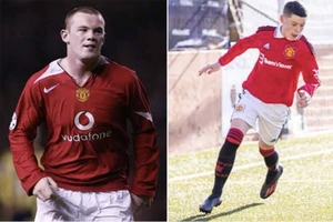 Kai Rooney vừa trở lại MU đã gây bão