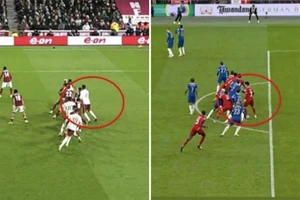 Bức ảnh gây tranh cãi dữ dội về bàn thắng của MU ở FA Cup
