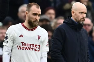 Eriksen tuyên bố không hài lòng với tình hình ở MU