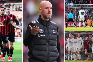 Ten Hag nói về việc Bruno Fernandes và Onana cãi nhau kịch liệt trên sân