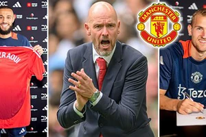 Dream Team MU sau khoản chi 150 triệu bảng Anh