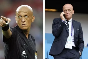 Trọng tài huyền thoại Collina đề xuất luật... “một cú sút”