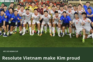 FIFA và AFC lên tiếng đầy cảm xúc về chiến thắng lịch sử của U-23 Việt Nam