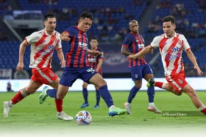 Cặp song sinh đi vào lịch sử tuyển Malaysia trong trận đấu với Việt Nam