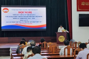 Cử tri quận 5 lo ngại tái bùng phát dịch, quan tâm y tế cơ sở