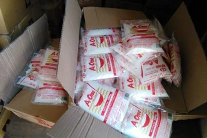 Phát hiện 108 tấn mì chính đóng gói giả 