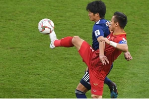Việt Nam đã chơi một trận đấu kiên cường khiến Nhật Bản phải bung hết sức.