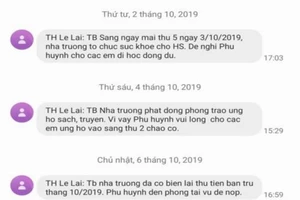 Đà Nẵng: Yêu cầu trường học bảo mật thông tin PHHS