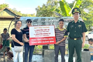 Khơi dòng nước mát cho đồng bào Ma Coong trên dãy Trường Sơn